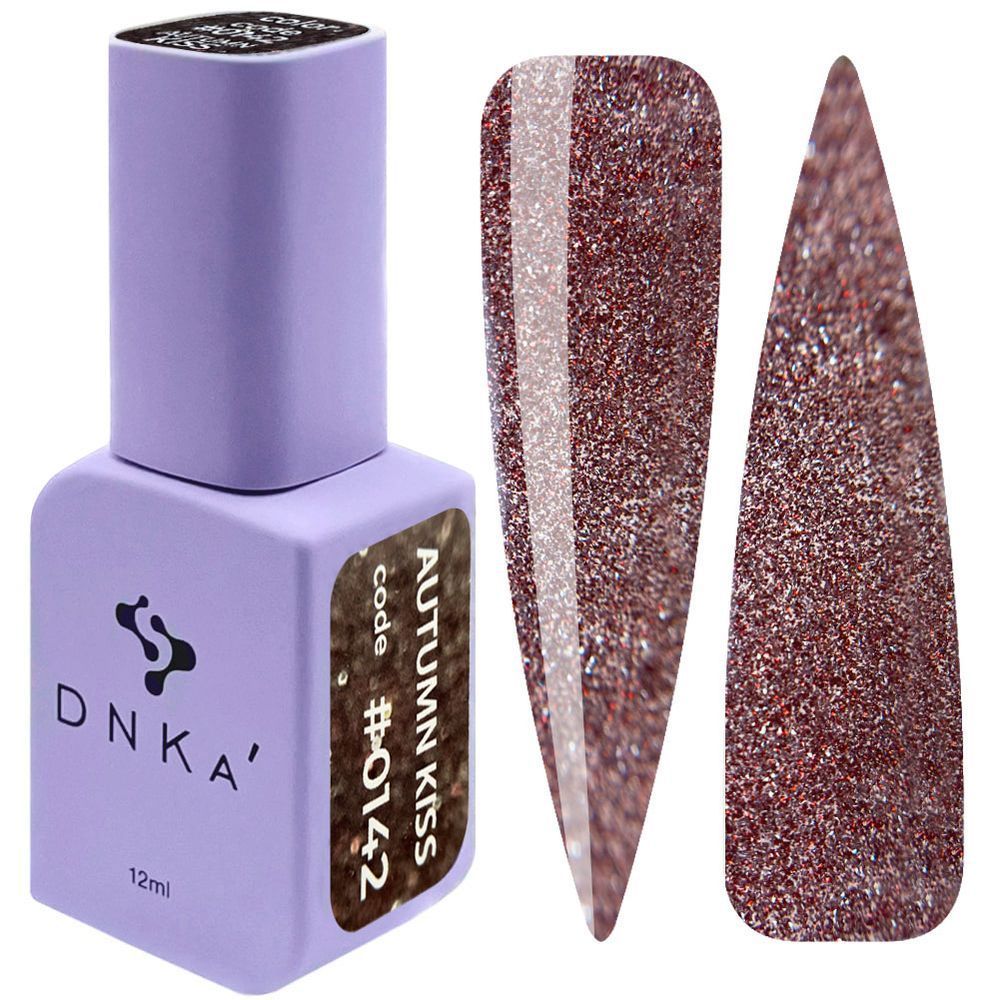 COLOR GEL POLISH "DNKa", 12 ml #0142
