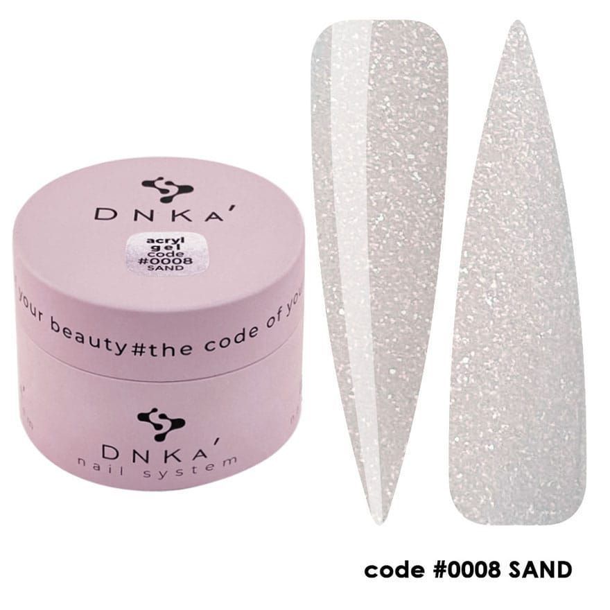 DNKa' ACRYL GEL, 30ml #0008 SAND