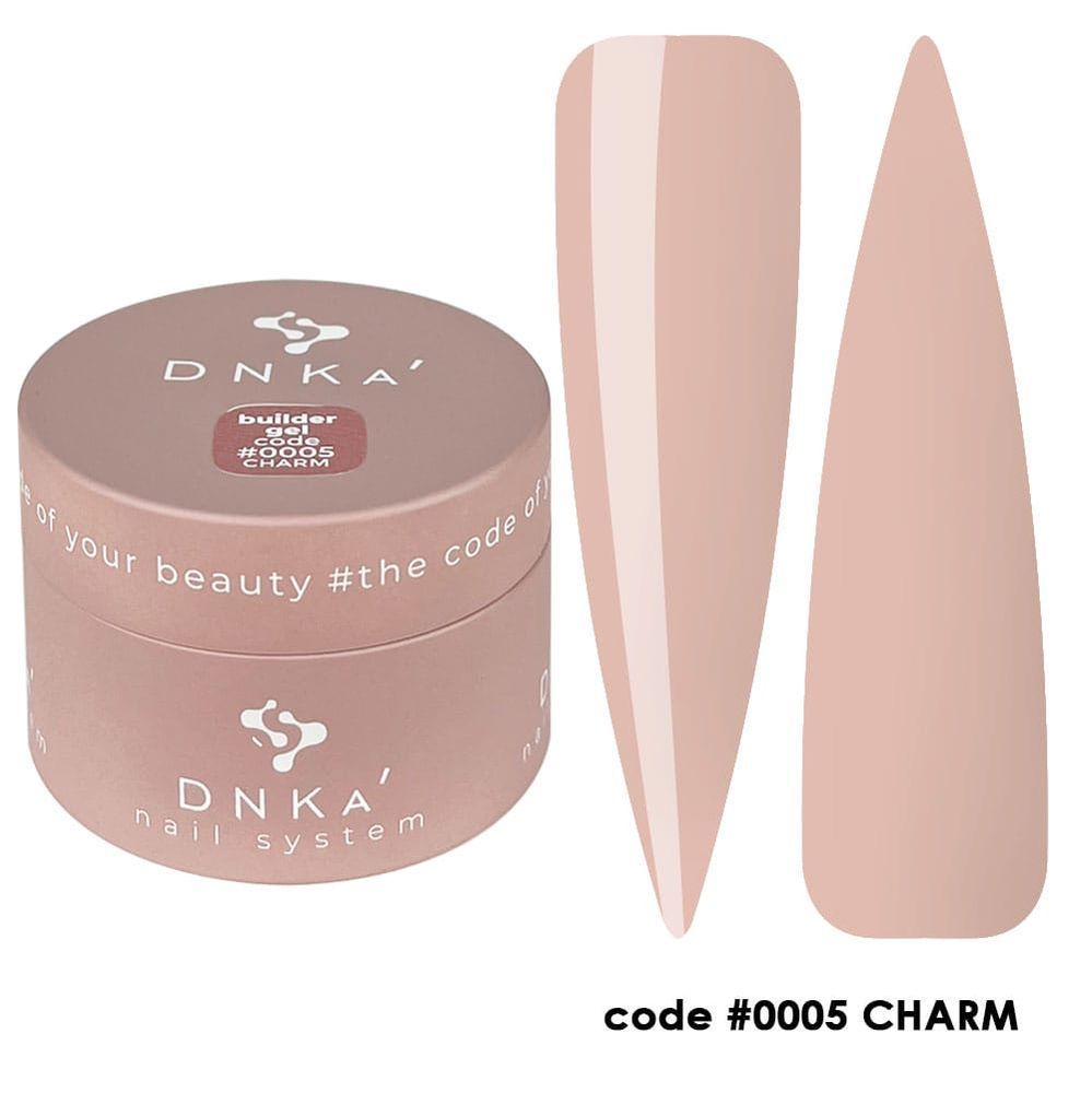 BUILDER GEL “DNKa”, 30ml #0005 Charm