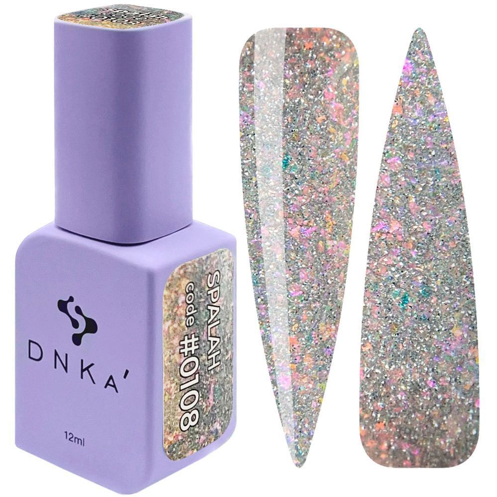COLOR GEL POLISH "DNKa", 12 ml #0108
