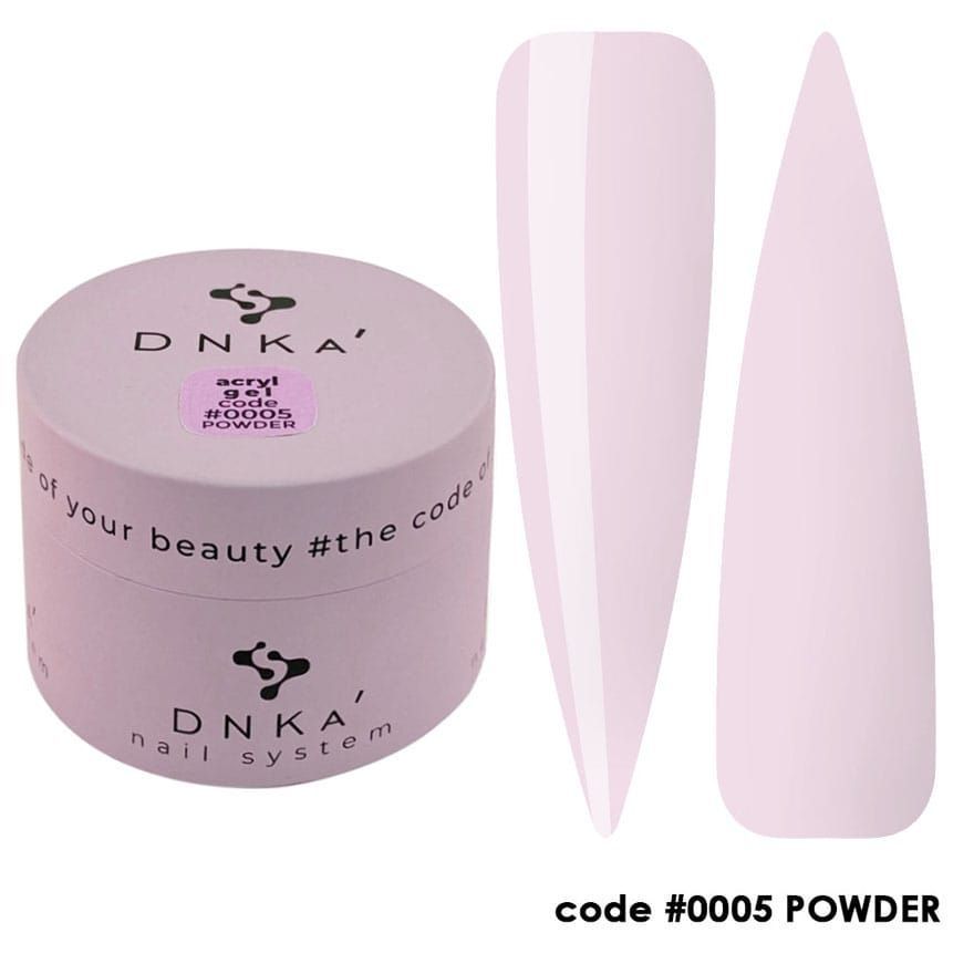 DNKa' ACRYL GEL, 30ml #0005 POWDER