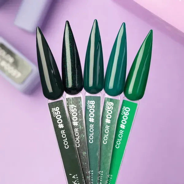 COLOR GEL POLISH "DNKa", 12 ml #0057