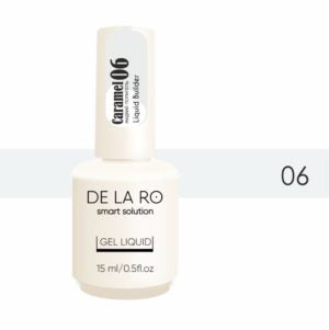 Polygel líquido Caramelo 06 – 15ml DELARO - More than nail store