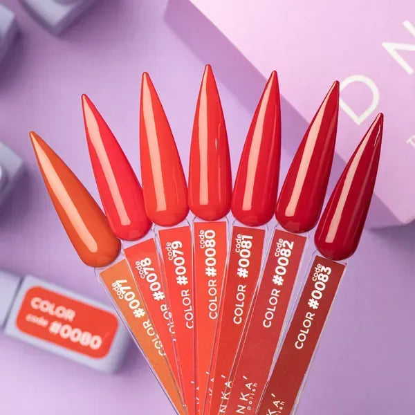 COLOR GEL POLISH "DNKa", 12 ml #0081