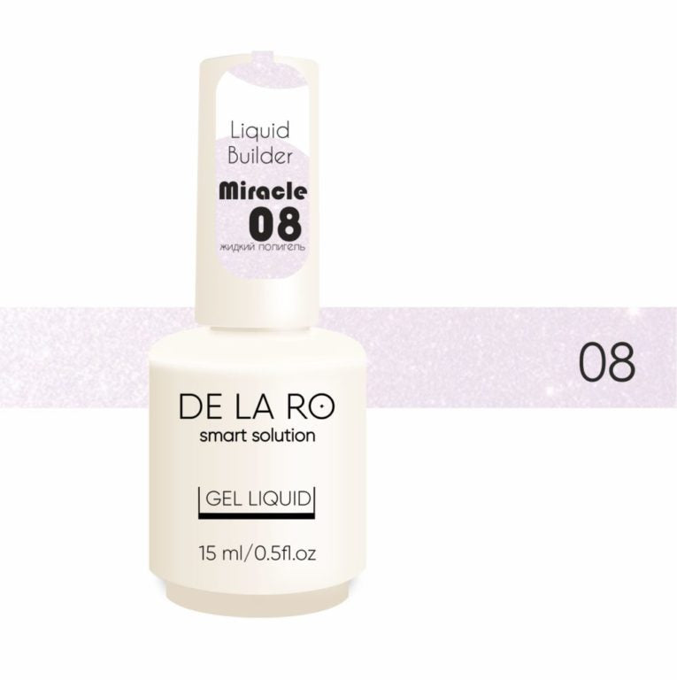 Polygel líquido Milagro 08 – 15ml DELARO - More than nail store
