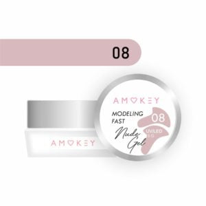 Gel modelador monofásico Fast Nude Gel 08 – 15g AMOKEY - More than nail store