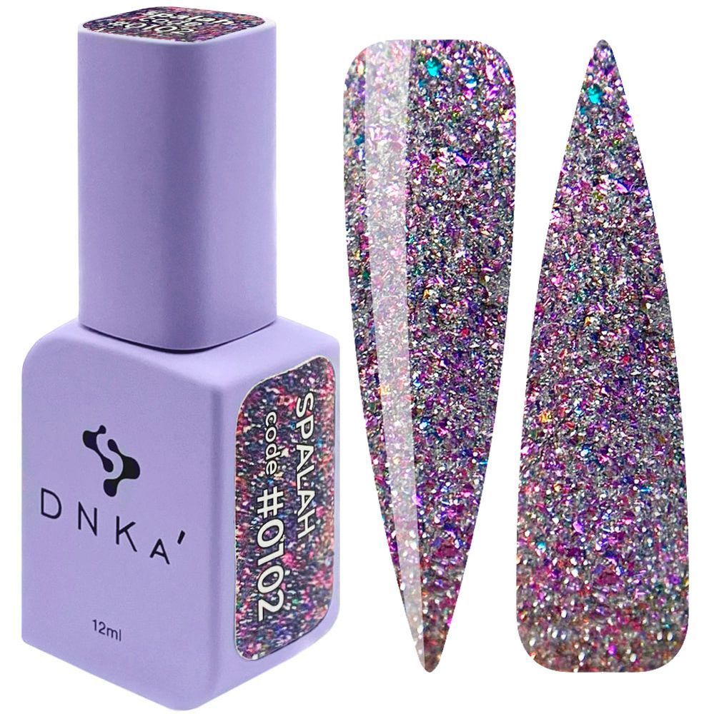 COLOR GEL POLISH "DNKa", 12 ml #0102