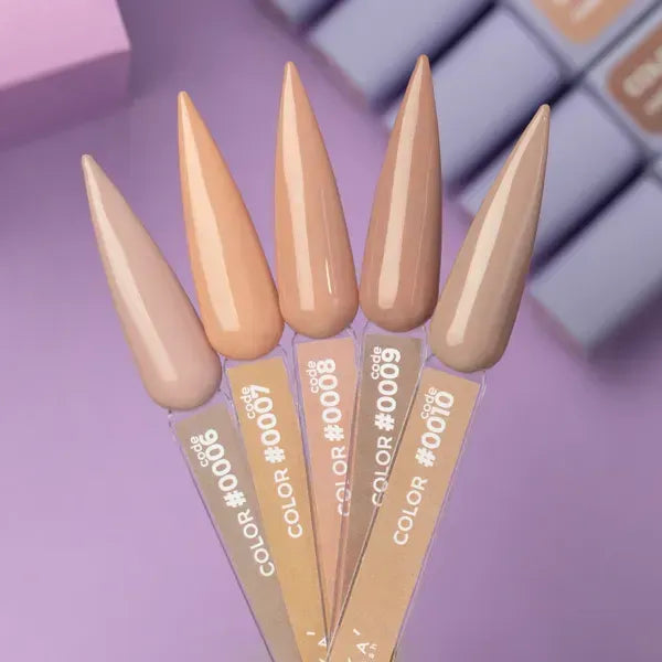 COLOR GEL POLISH "DNKa", 12 ml #0009