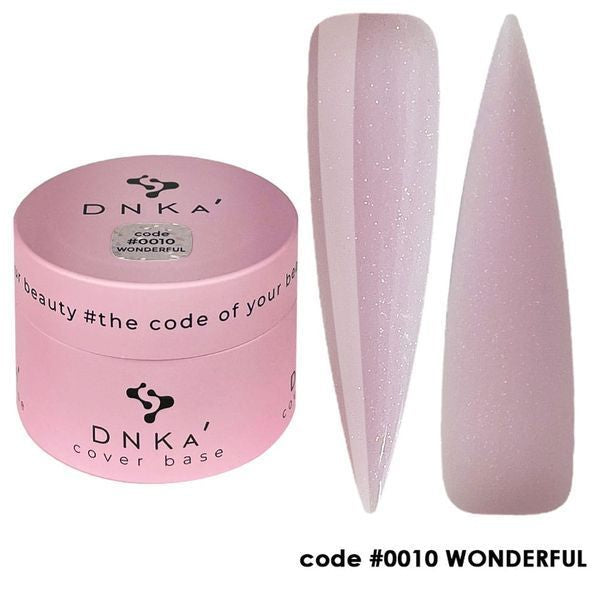 RUBBER BASE FRENCH "DNKa" (cover), 30 ml #0010 WONDERFUL