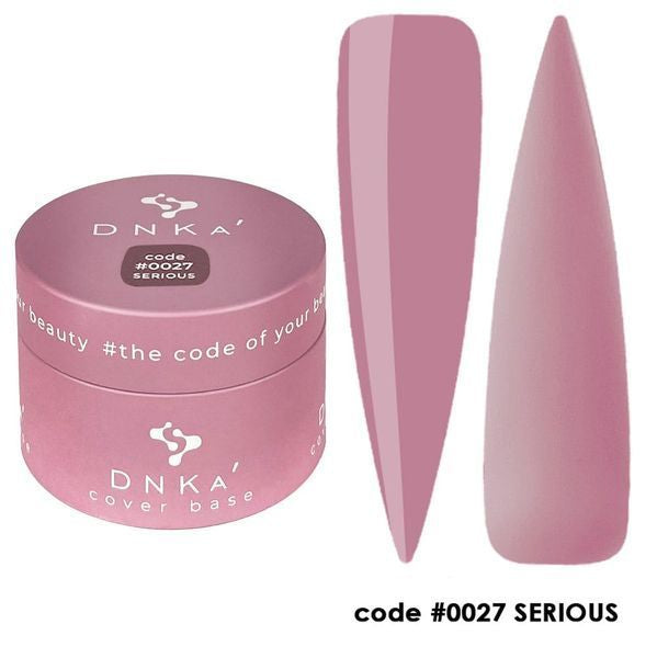 RUBBER BASE FRENCH "DNKa" (cover), 30 ml #0027 SERIOUS