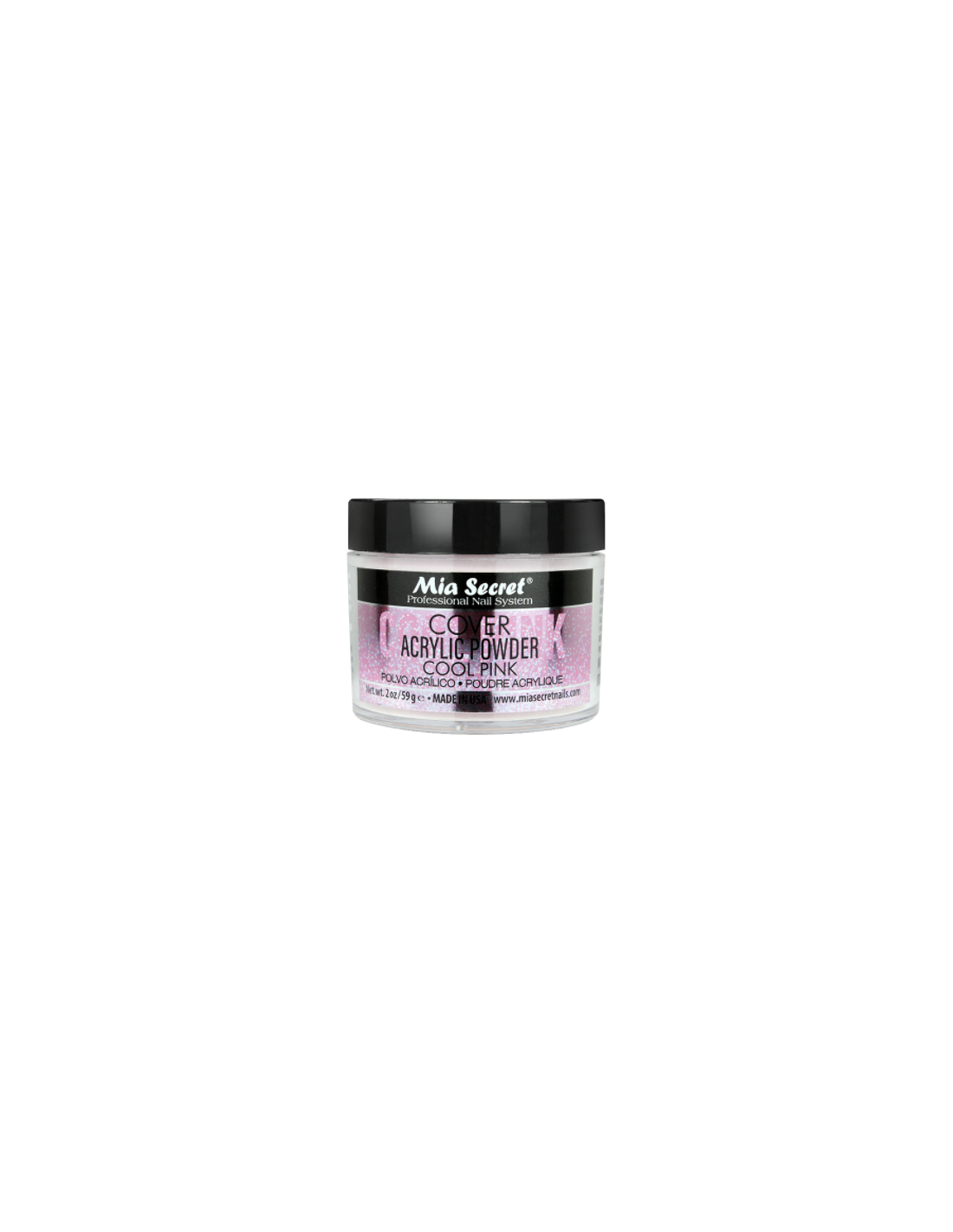 ACRÍLICO COVER COOL PINK 57gr - MIA SECRET