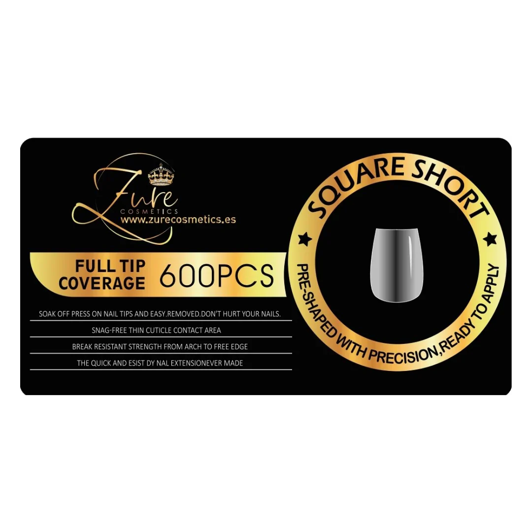 Square Short Gel X ZURE COSMETICS