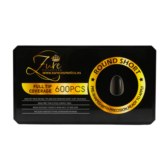 ROUND SHORT Gel X ZURE COSMETICS
