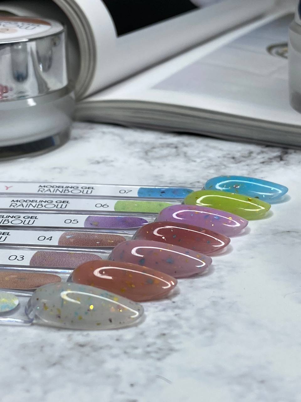 Gel modelador monofásico Rainbow 02 – 15g AMOKEY - More than nail store