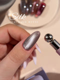 COLOR GEL POLISH "DNKa", 12 ml #0034 CAT EYE SILK - More than nail store