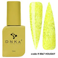 RUBBER BASE FRENCH "DNKa" (cover), 12 ml #0067 Holiday - More than nail store