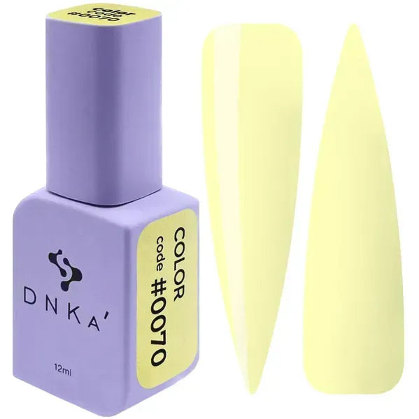COLOR GEL POLISH "DNKa", 12 ml #0070 - More than nail store