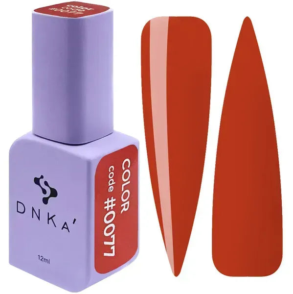 COLOR GEL POLISH "DNKa", 12 ml #0077 - More than nail store