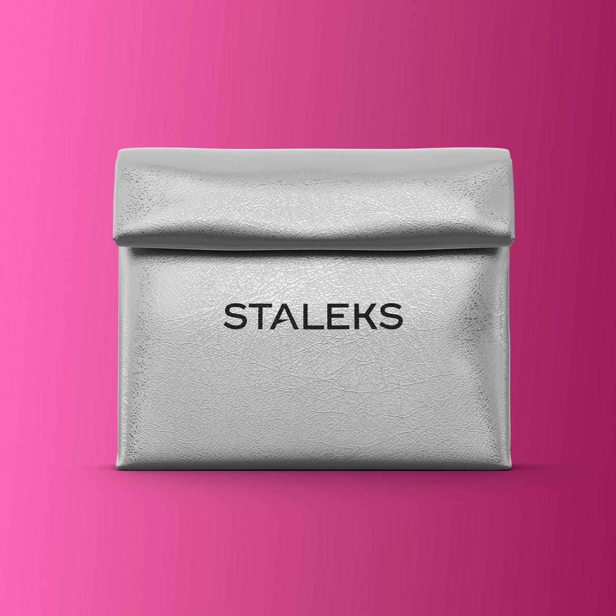Neceser plateado Staleks talla L