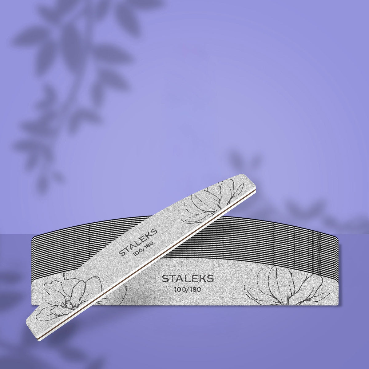 Pack 25 limas minerales media luna Staleks EXPERT 40 100/180