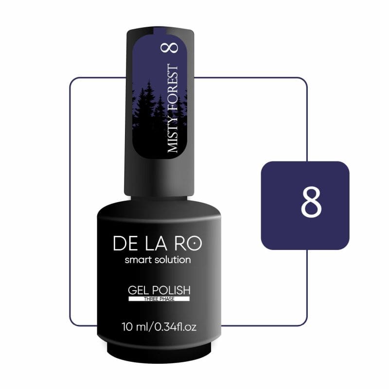 Esmalte en gel DE LA RO Misty Forest 08
