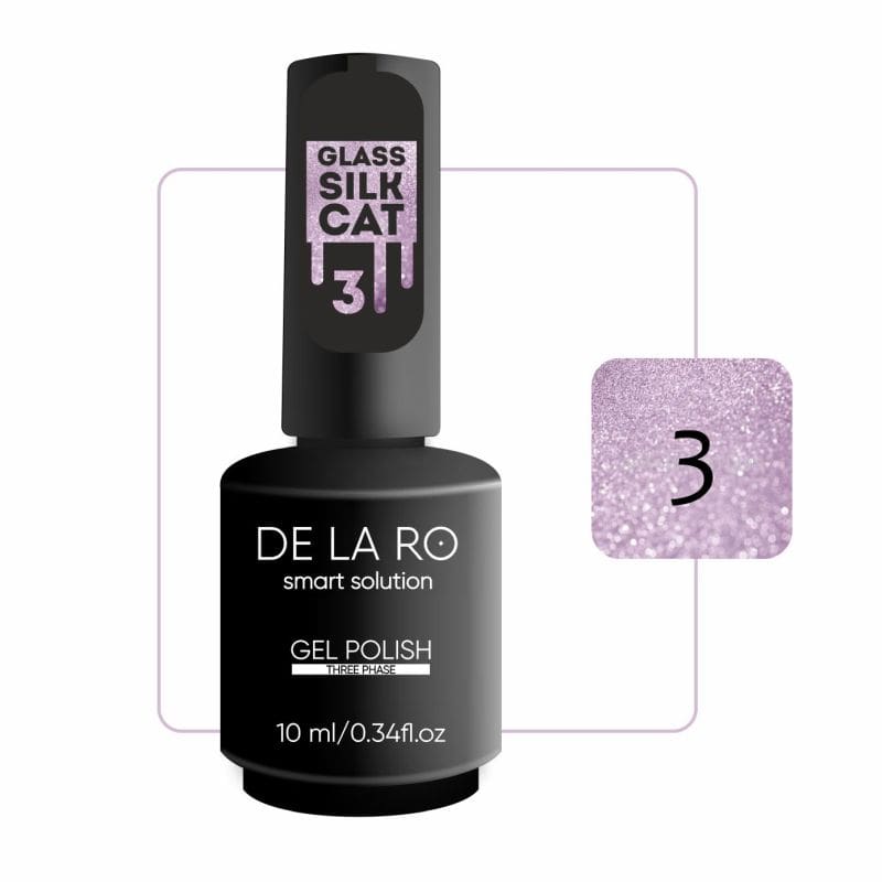 Esmalte en gel DE LA RO Glass Silk Cat 03