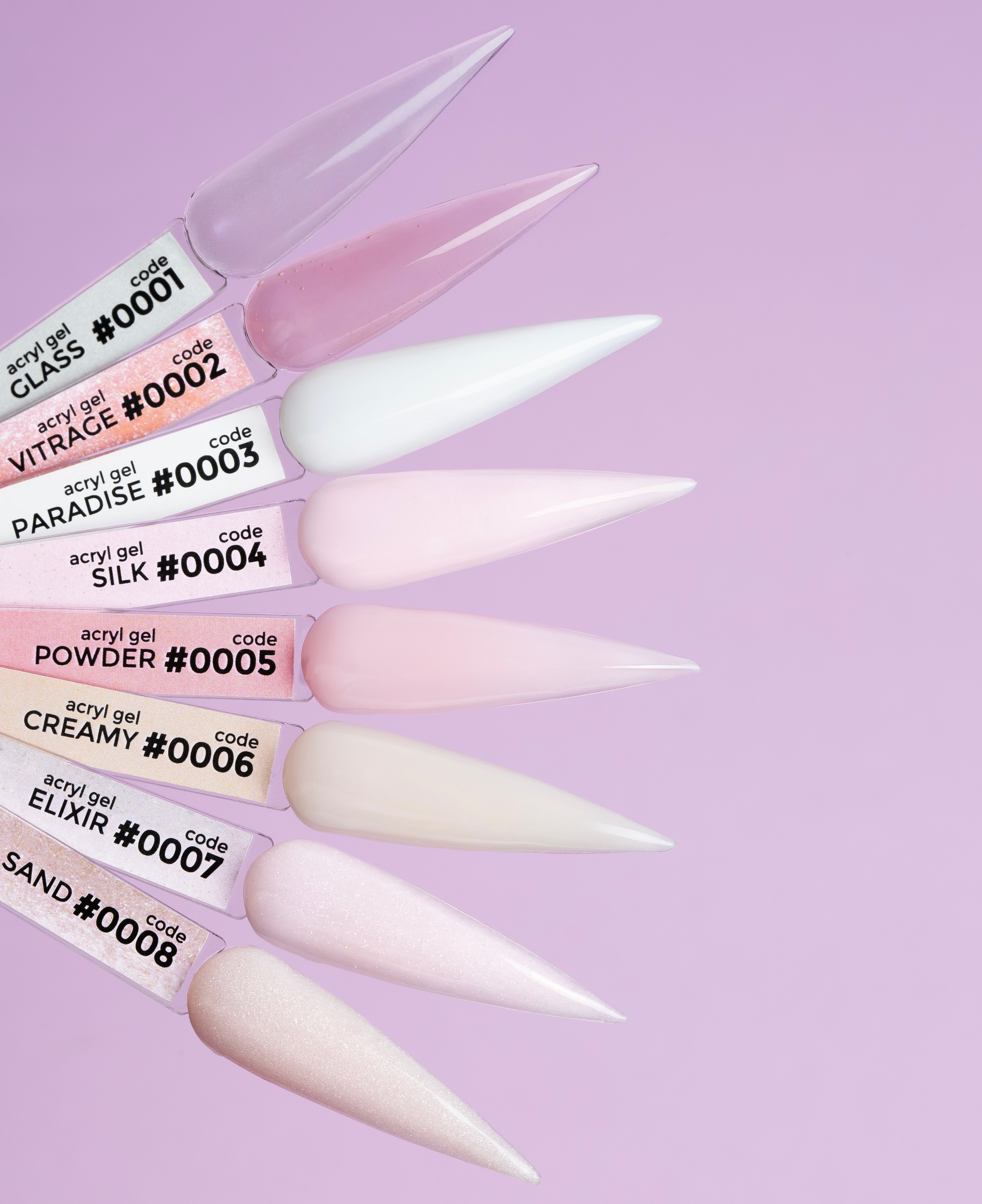 DNKa' SOLID ACRYGEL, 30ml (in jar)  #0004 SILK - More than nail store