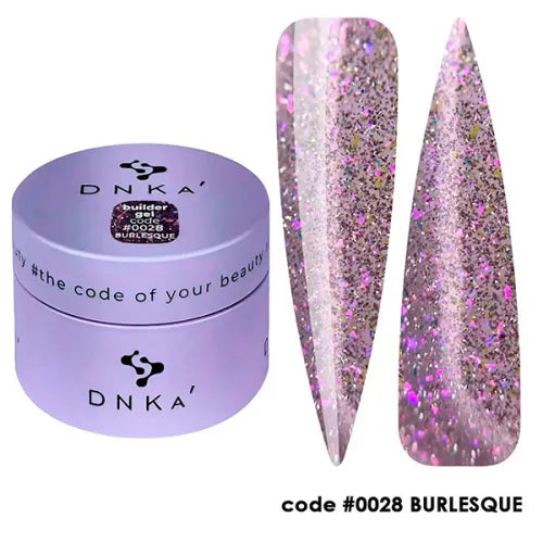 BUILDER GEL "DNKa", 30ml #0028 Burlesqoe