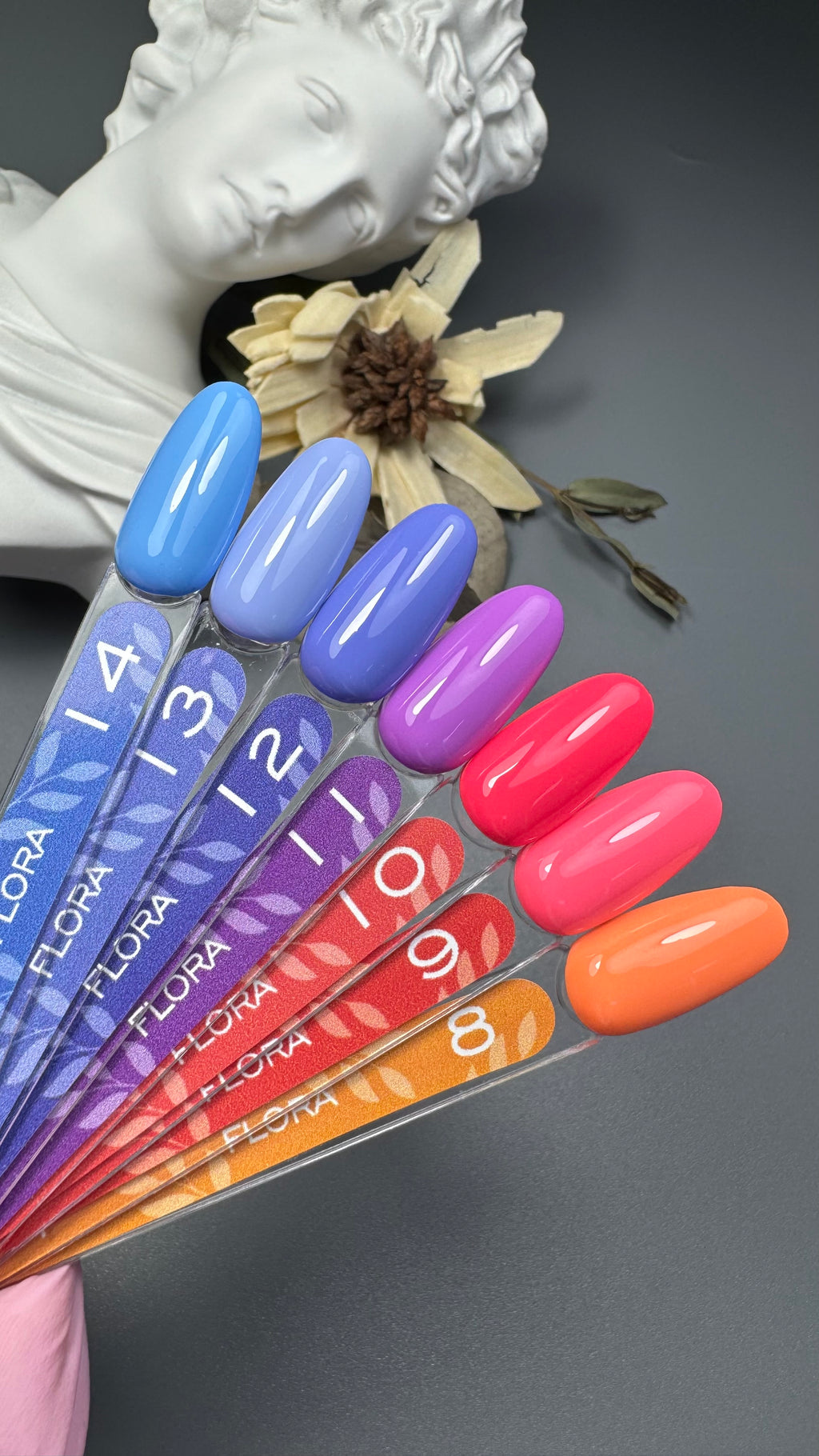 Esmalte en gel DE LA RO FLORA 14 12 ML