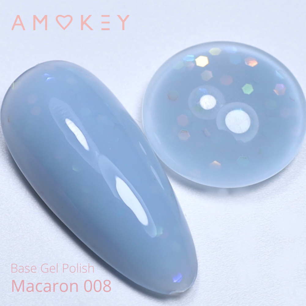 DELARO Base Rubber Macaron 08 15ml - More than nail store