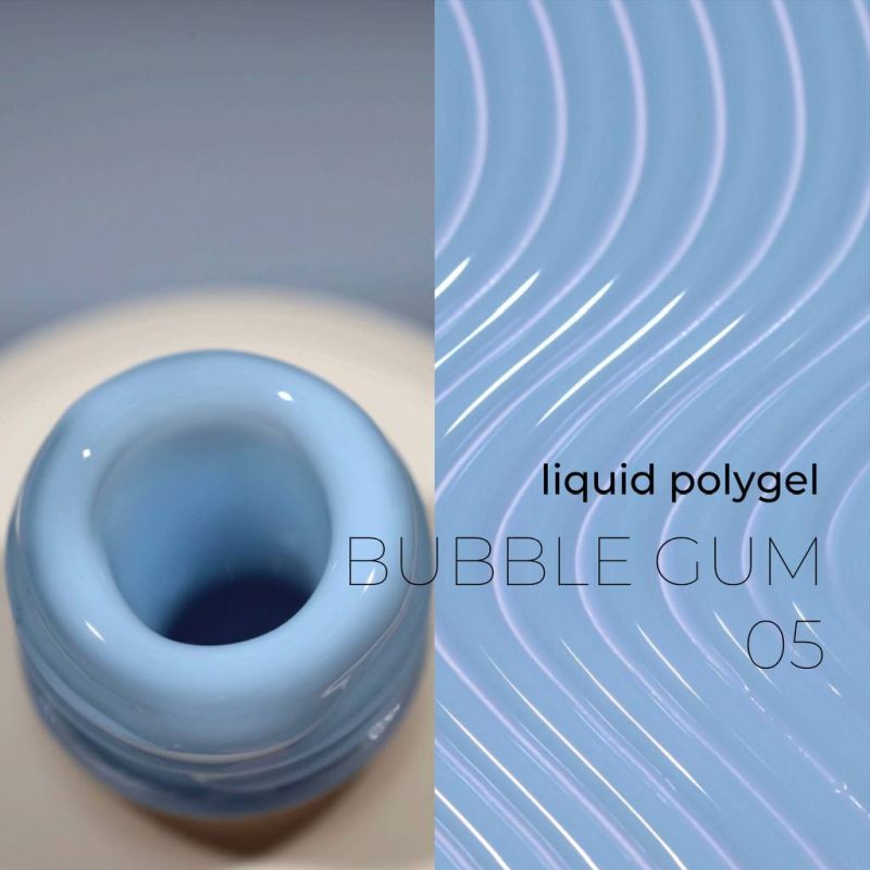 DE LA RO Polygel líquido 15 ml, Bubble Gum 05