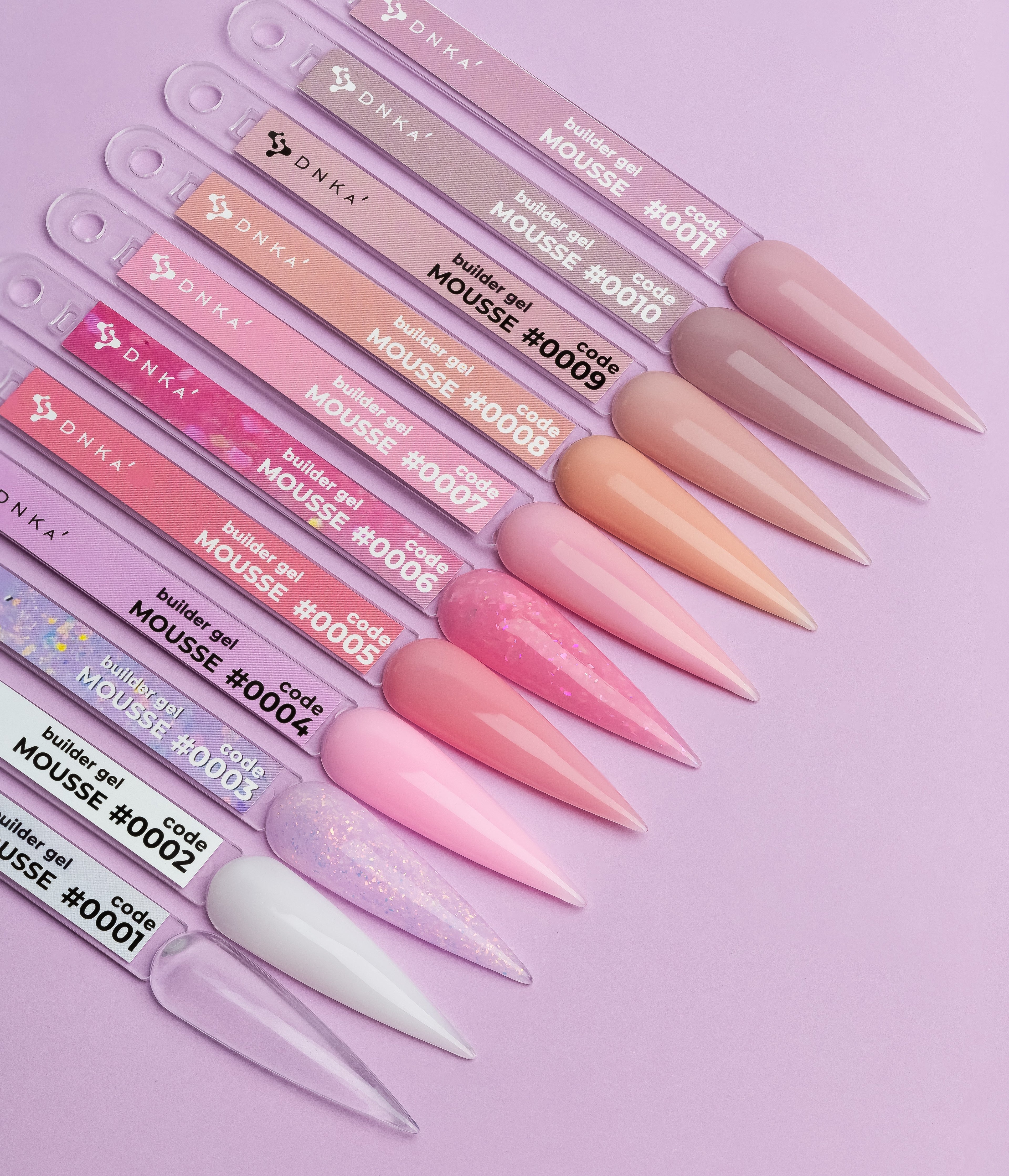 BUILDER GEL “DNKa”, 30ml #0010 MOUSSE - More than nail store