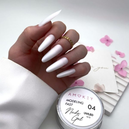 Gel modelador monofásico Fast Nude Gel 04 – 30g AMOKEY - More than nail store