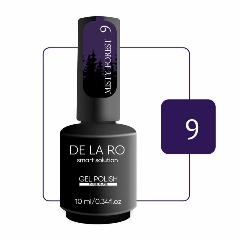 Esmalte en gel DE LA RO Misty Forest 09