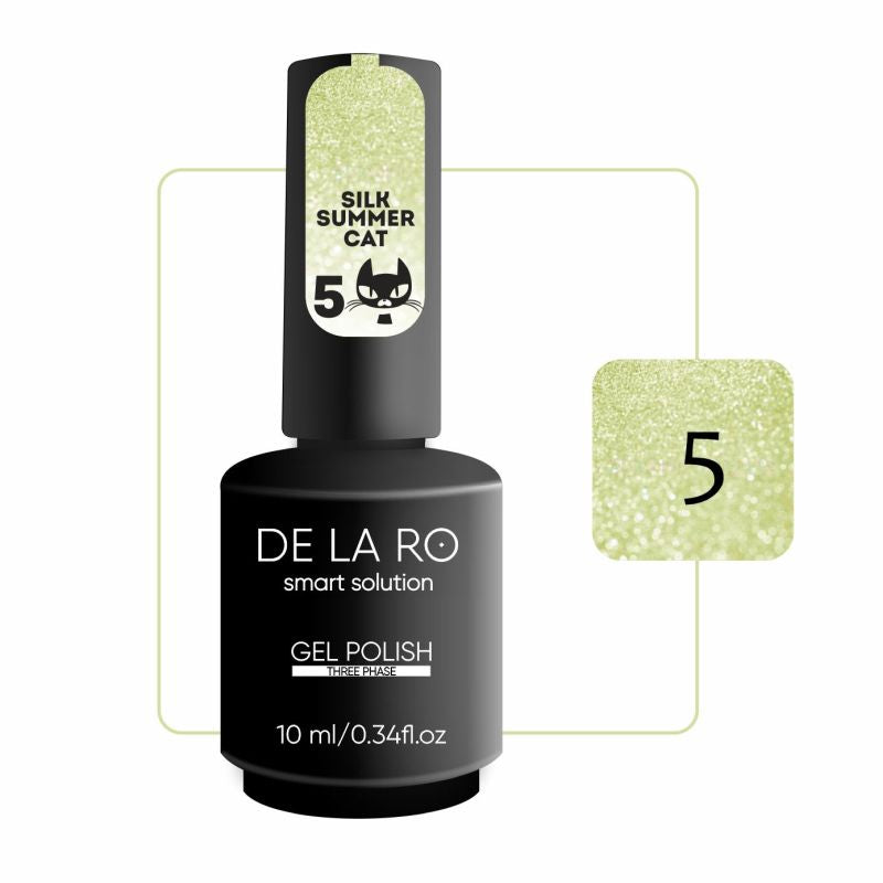 Esmalte en gel DE LA RO Silk Summer Cat 05