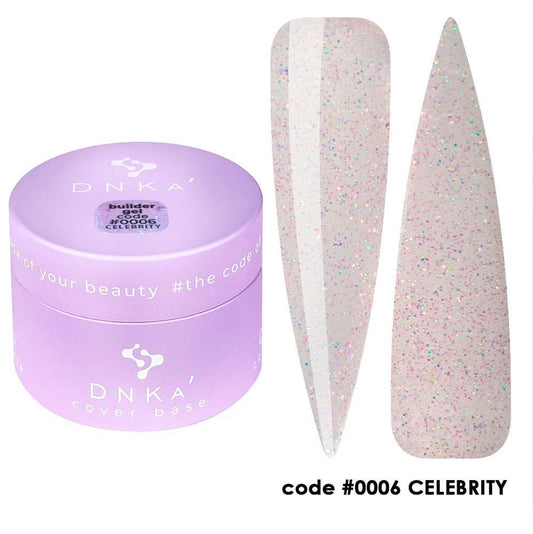 BUILDER GEL “DNKa”, 30ml #0006 CELEBRITY