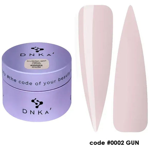 Builder Gel Light DNKa #0002 Gun 15 ml — Gel de Construcción