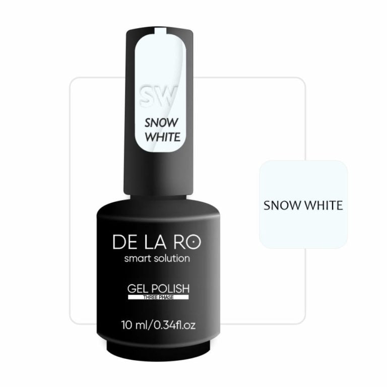 SNOW WHITE – 10ml DELARO - More than nail store