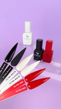 COLOR GEL POLISH "DNKa", 12 ml ULTRA BLACK - More than nail store