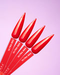 COLOR GEL POLISH "DNKa", 12 ml ULTRA RED - More than nail store