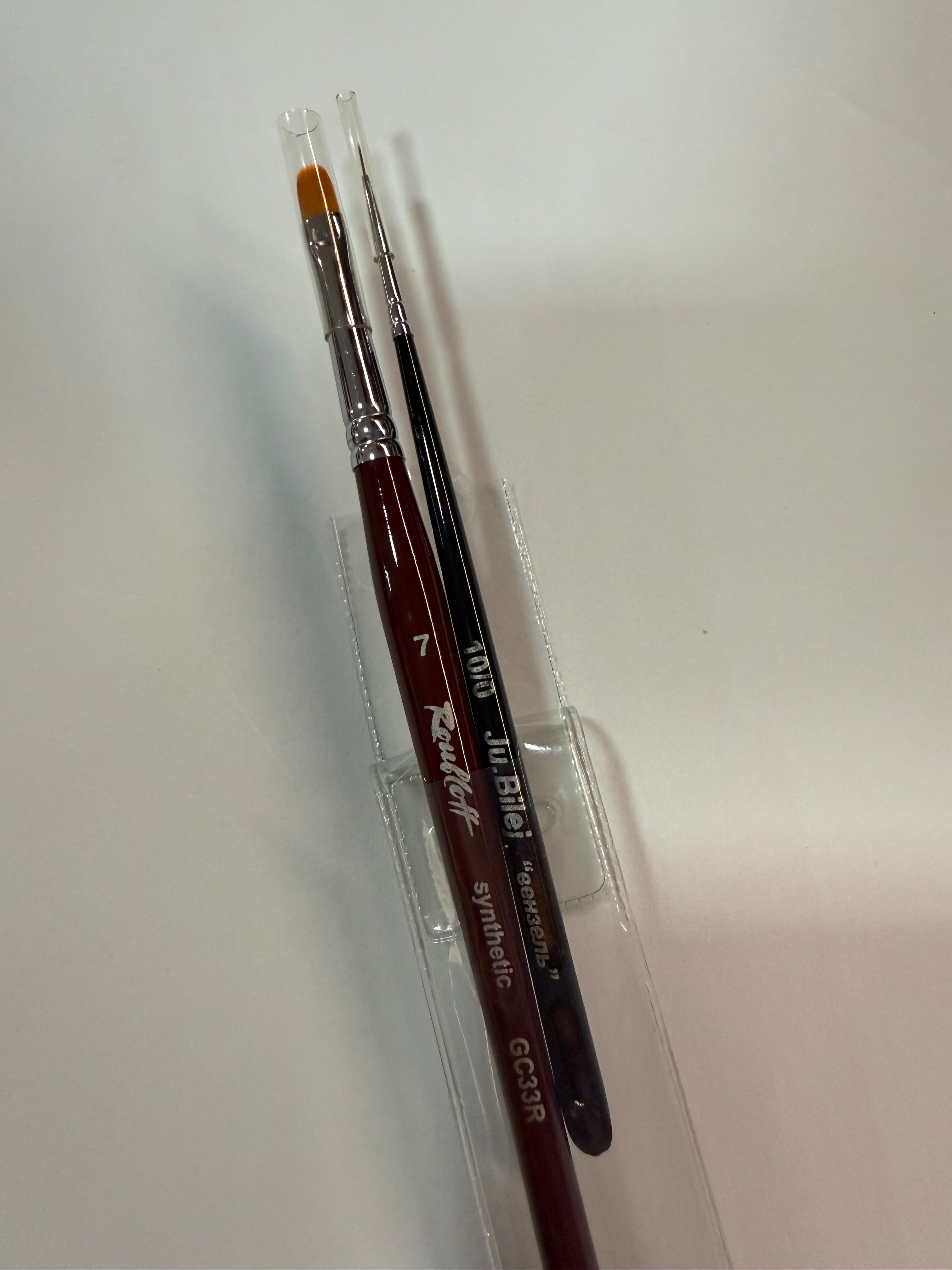 Kit Pincel liner + lengua gato ROUBLOFF - More than nail store