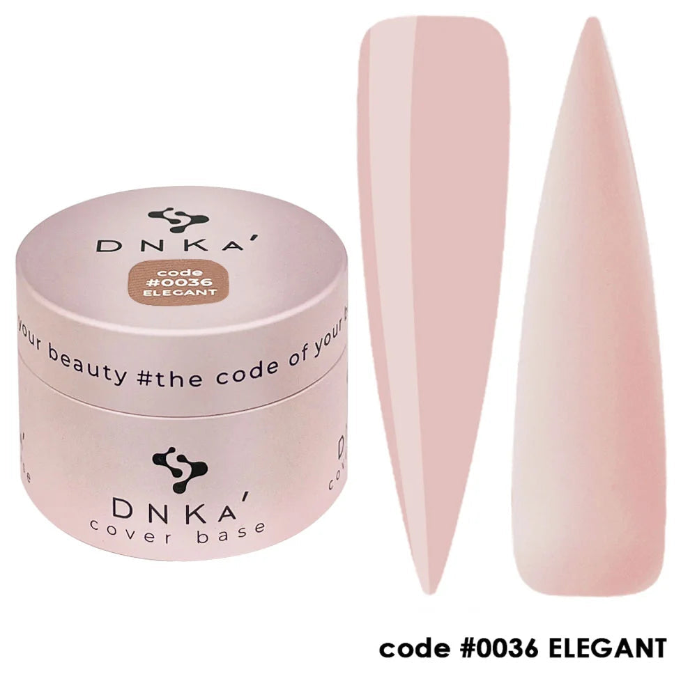 Rubber Base French DNKa #0036 Elegant 30 ml — Cobertura French