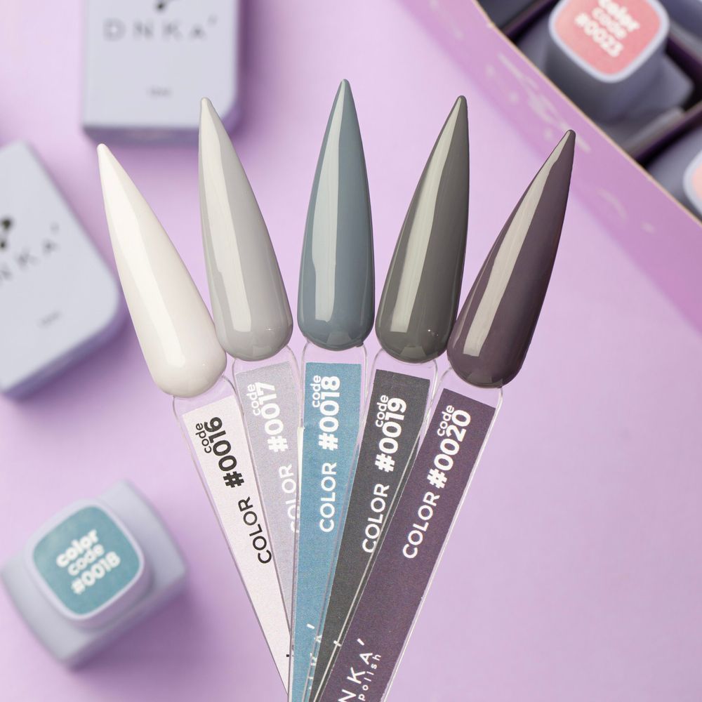 COLOR GEL POLISH "DNKa", 12 ml #0017