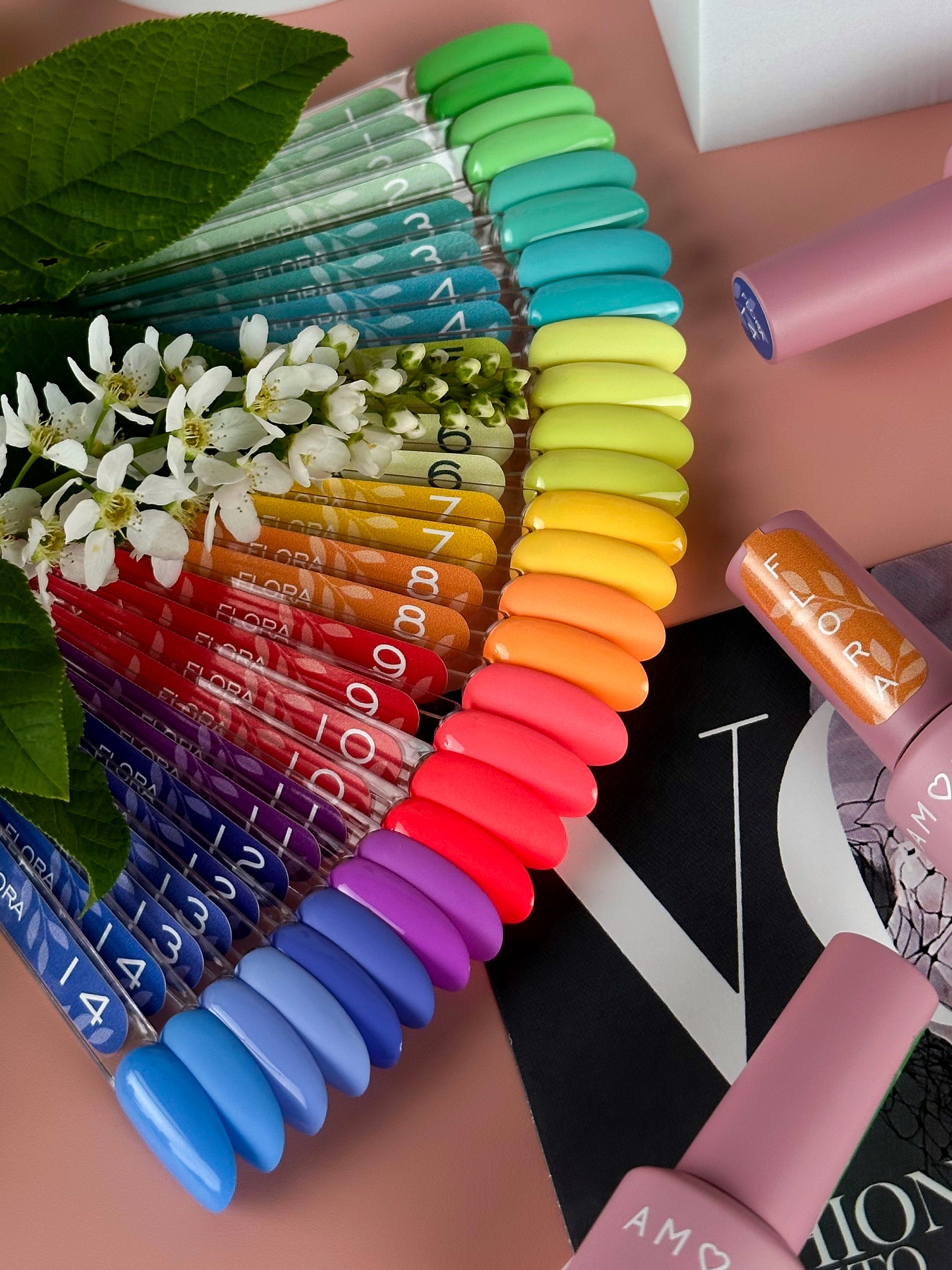 Esmalte en gel DE LA RO FLORA 11 12 ML