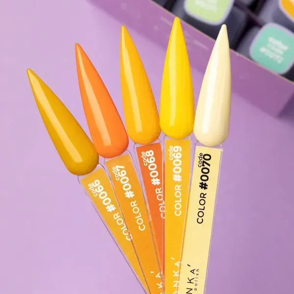 COLOR GEL POLISH "DNKa", 12 ml #0067