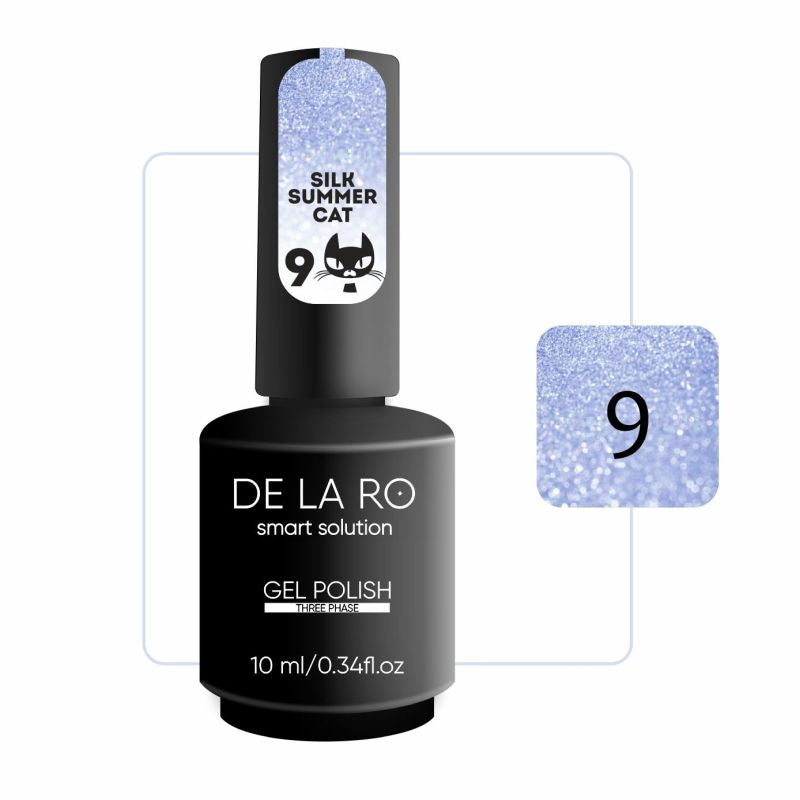 Esmalte en gel DE LA RO Silk Summer Cat 09