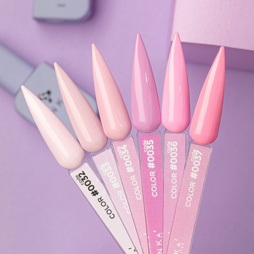 COLOR GEL POLISH "DNKa", 12 ml #0032