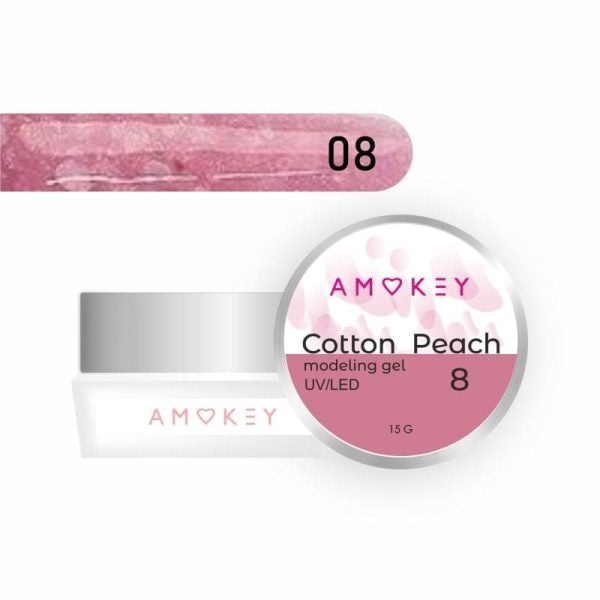 Modeling gel Cotton Peach 08 - 30gr DE LA RO