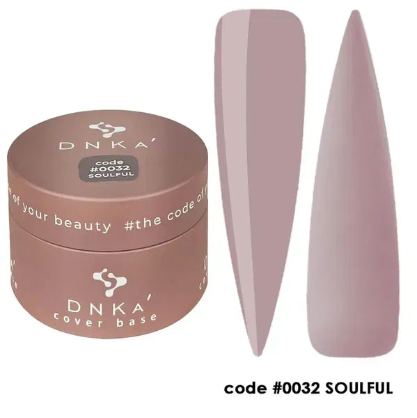 RUBBER BASE FRENCH "DNKa" (cover), 30 ml #0032 SOULFUL