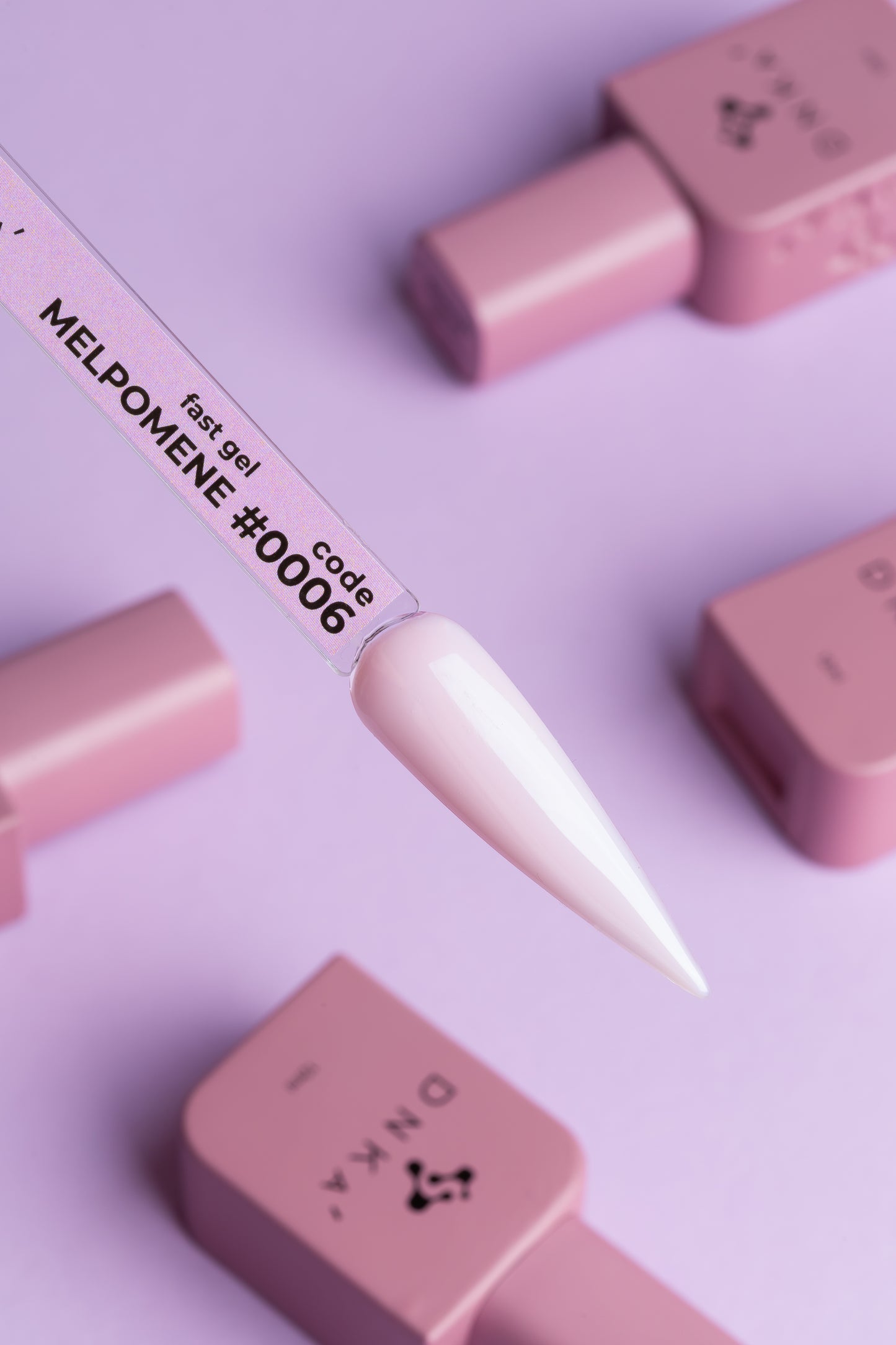 BUILDER GEL “DNKa”, 30ml #0006 MELPOMENE FAST GEL - More than nail store